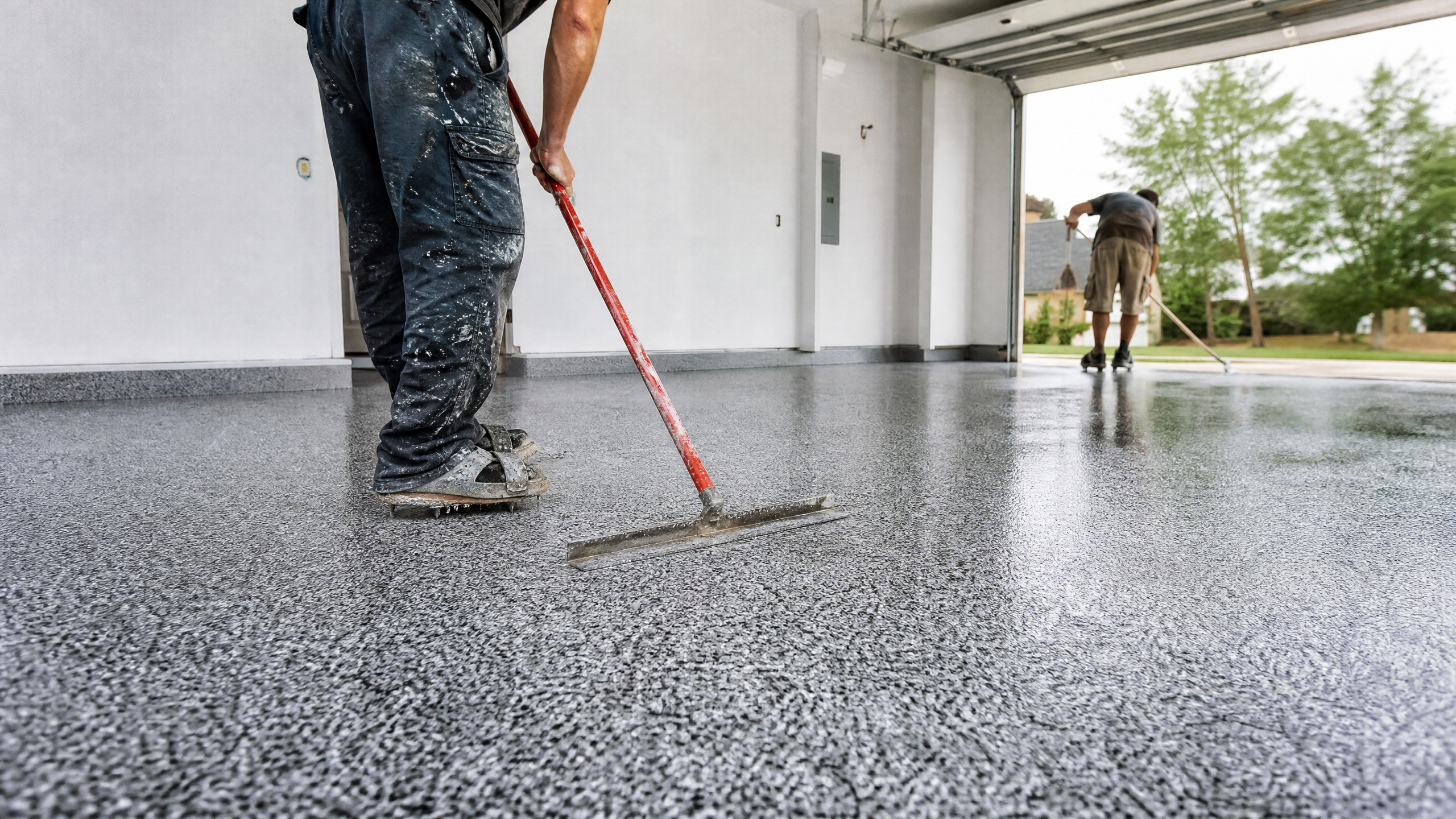Interior Epoxy & Decorative Floors services for residential properties in Sumter County, SC — professional installation