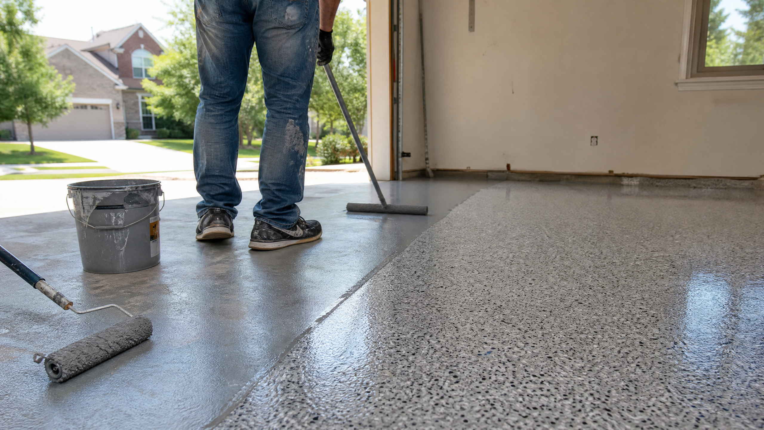 Epoxy Floor vs Floor Paint: What Is the Difference? — specialist guide for American homeowners considering epoxy garage floor coating