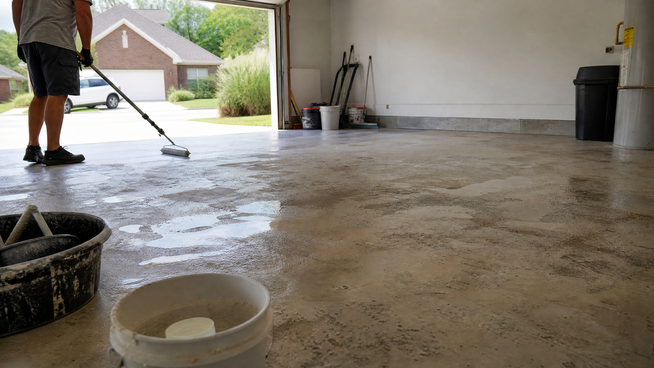 Epoxy in Humid South Carolina: What Summer Does to Concrete Floors — specialist guide for American homeowners considering epoxy garage floor coating