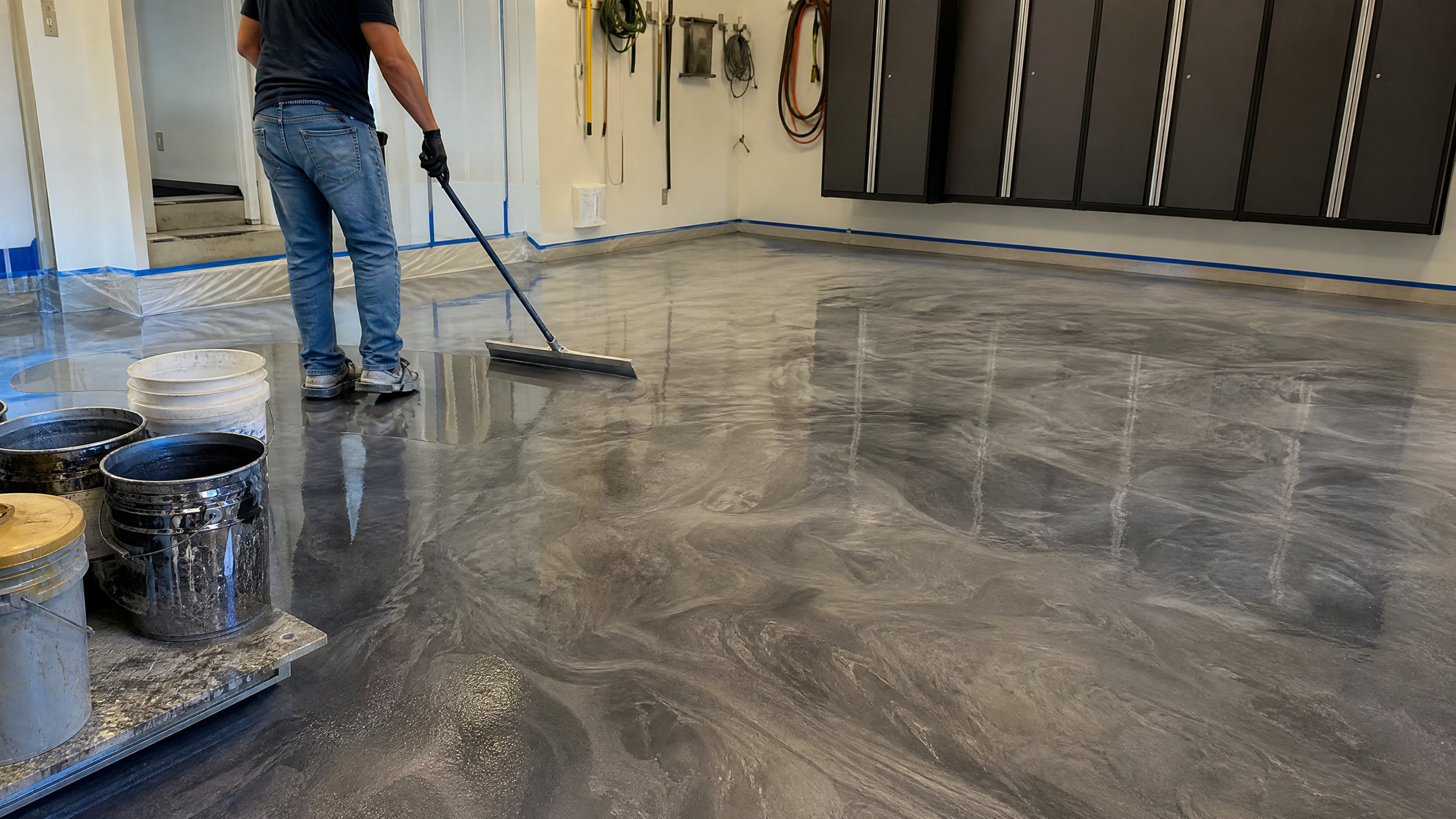 Metallic Epoxy Floor Cost (2026) — specialist guide for American homeowners considering metallic epoxy floors